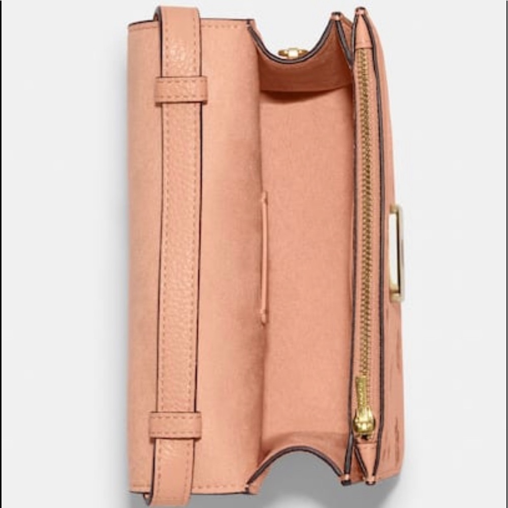 🔥HP🔥Coach LEATHER Mini Brynn Crossbody Mystical Floral Print Bag🔥FINAL PRICE! - Picture 4 of 5